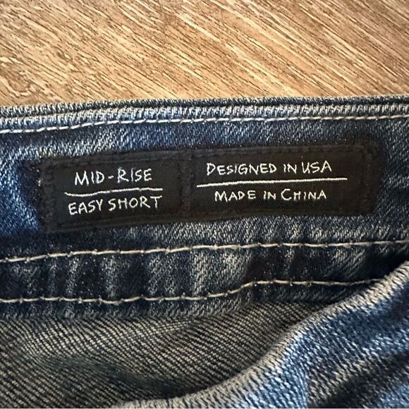 Miss Me Denim Jean Shorts Size 28 Mid Rise Easy Short - Picture 7 of 12